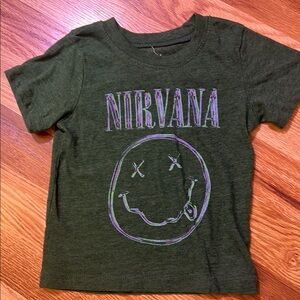 Nirvana Kids Green T-Shirt